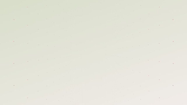 Abstract Digital Perspective Grid Background with Glowing Dots Fading into Distance Minimalist Technology Motion Graphic Loop