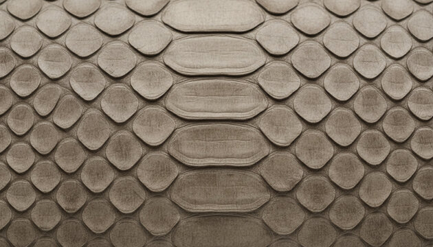 Luxury matte python leather texture with geometric overlapping scales