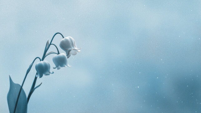 snow on the window