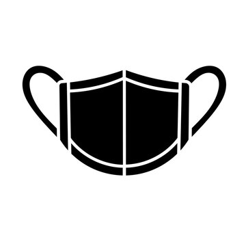 Face mask icon isolated sign symbol vector illustration - high quality vector icons