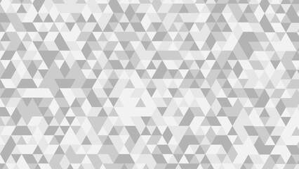Obraz premium Abstract Gray Geometric Triangle Pattern Background with Minimal Modern Monochrome Design