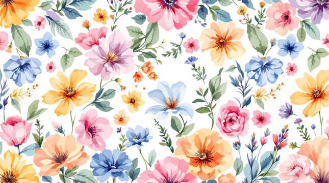 Elegant garden blossoms surrounding cherished occasions with colorful charm and peaceful watercolor-inspired natural beauty.