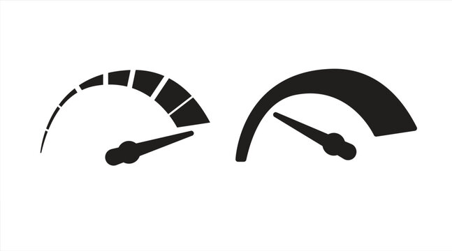 Speedometer icon, performance indicator sign, speed sign, car speed symbol, fast internet speed band, can be used for websites, logos, apps, templates, and UI designs. Vector illustration.



