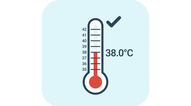Thermometer with high temperature reading.