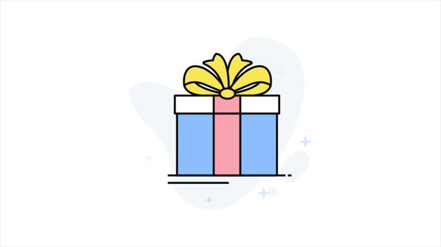 Eid gifts Animation MP4 file