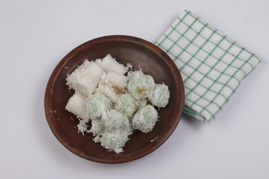 a plate of indonesia snack
