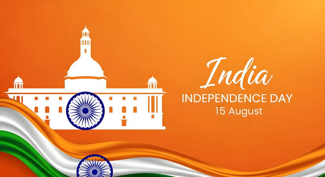 Celebrating india's freedom a glorious independence day with patriotic spirit and national pride