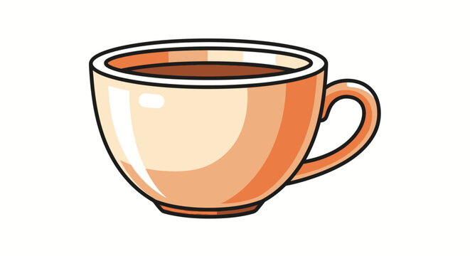 A Cup of Hot Coffee Drink.