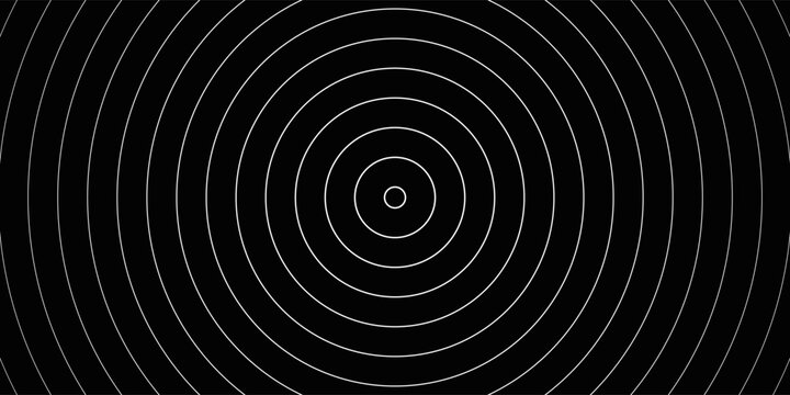 Abstract Beautiful Radio Waves Technology Background Illustration