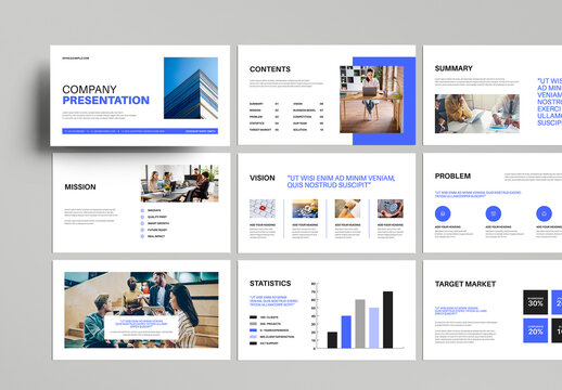 Corporate Company Presentation Template