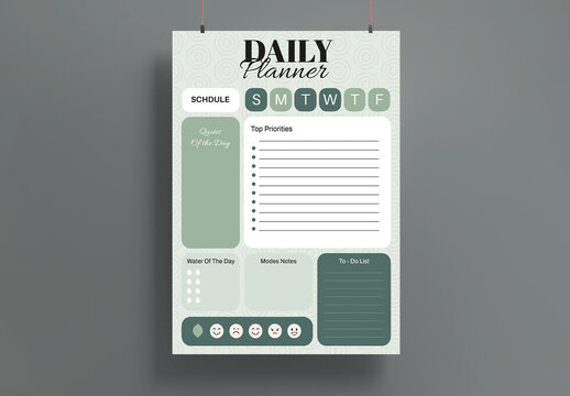 Daily Planner Template