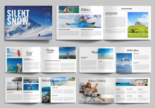 Creative Travel Magazine Template