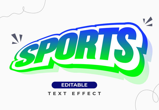 Editable Text Effect Design
