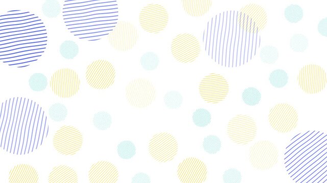 Colorful retro circle motion background inspired by 80s and 90s design trends, perfect for social media, branding, and web graphics.