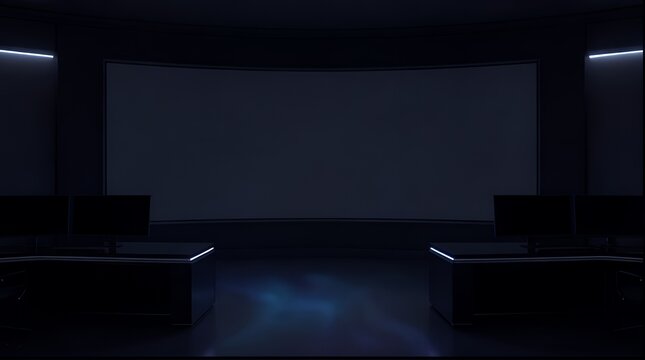 Ultimate Home Theater Setup: Immersive Projection Screen with Ambient LED Lighting