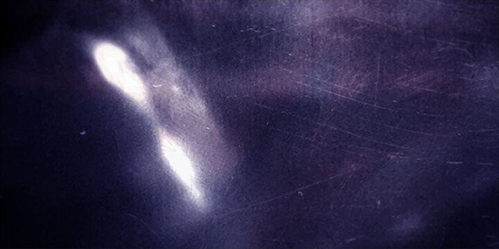 An abstract space background loop features a dark blue nebula texture with bright stars, glowing particles, and smoke-like clouds drifting across a vast night sky galaxy illustration design