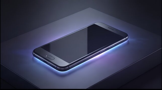LuminaGlow X9: Ultra-Slim Smart Phone with Neon Edge Lighting