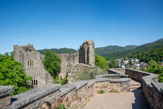 Burg Badenweiler, Margr&auml;flerland, Deutschland