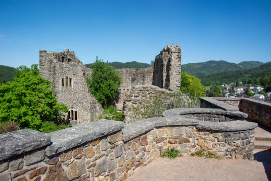 Burg Badenweiler, Margr&auml;flerland, Deutschland
