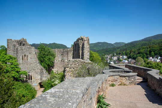 Burg Badenweiler, Margr&auml;flerland, Deutschland