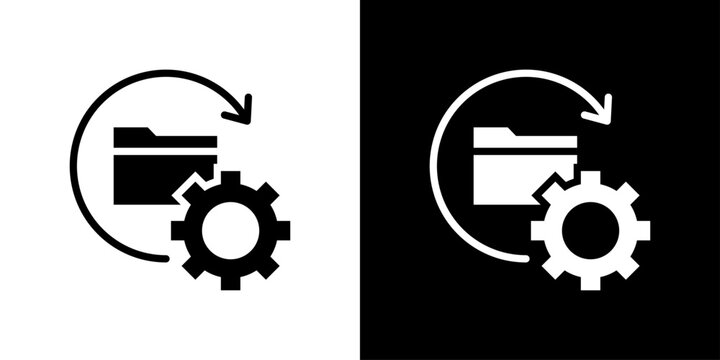 Preprocessing Icon Sheet Black And White