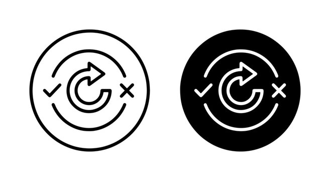 Circular Arrows Refresh Icons, Reload Symbol, Repeat Cycle, Refreshing Actions, Reset Button