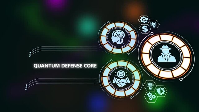 Quantum defense core: cyber security and digital intelligence interface