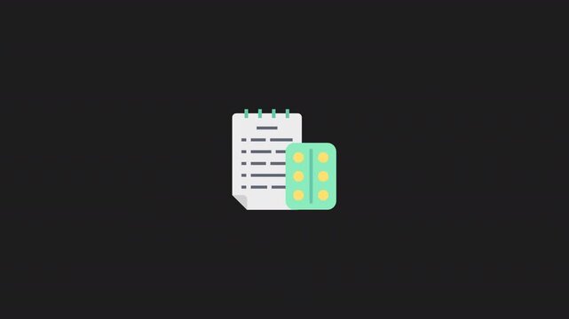 Medical treatment Icon Animation