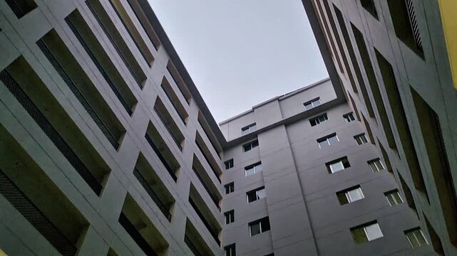 The morden corporate building view.