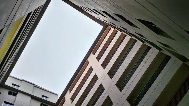 The morden corporate building view.