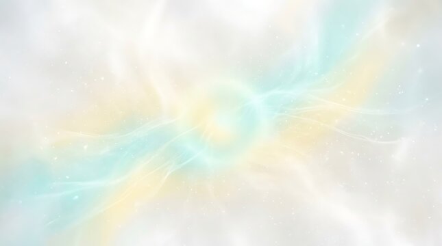 Abstract Energy Flow: A dynamic composition of swirling colors and ethereal light creates a captivating visual representation of energy, movement, and the intangible.