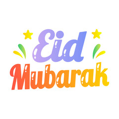 Fototapeta premium Eid Mubarak