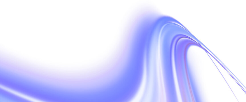 Abstract purple light trails creating a dynamic wave on a black background, with glowing lines and subtle glitter particles, symbolizing speed, technology, and futuristic energy