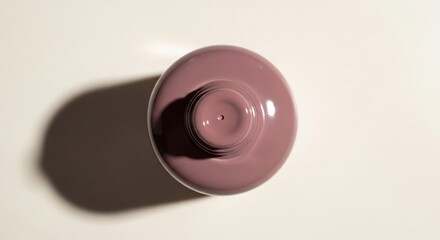 Fototapeta premium Top View of a Single Mauve Colored Lego Brick.