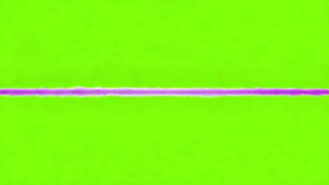 Horizontal Line on Green Canvas: A minimalist composition featuring a slender, vibrant purple horizontal line set against a vivid green backdrop, embodying simplicity and balance.
