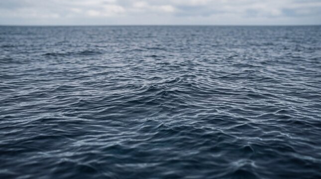 Ocean Surface Micro Ripples Create Velvet Like Texture for Elegant Blue Water Backgrounds