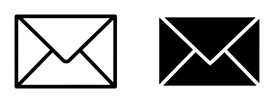 Email Icons, Envelope Symbols, Communication Graphics, Mailbox Icons, Correspondence Icons