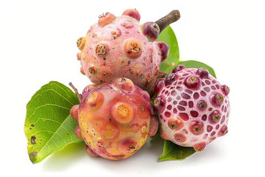 Japanese cornel, close-up of fruit, macro photography, fresh fruit