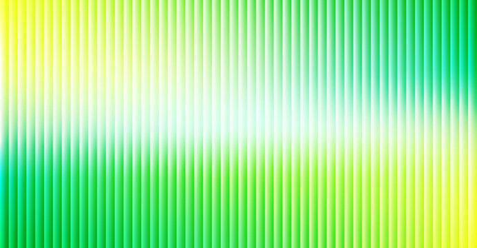 Abstract Green and Yellow Background with Vertical Stripe Pattern and Vibrant Mesh Gradient