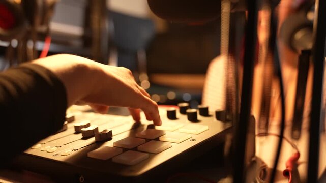 Podcast Recording Control Panel Adjustments