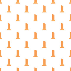 Obraz premium Ancient greek or roman column ruins forming an orange seamless pattern