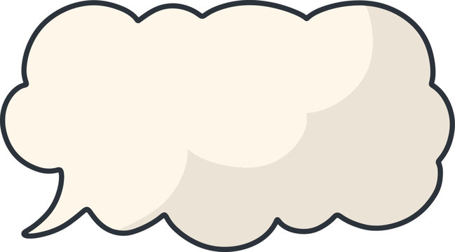 Speech Bubble Cloud Chat Icon
