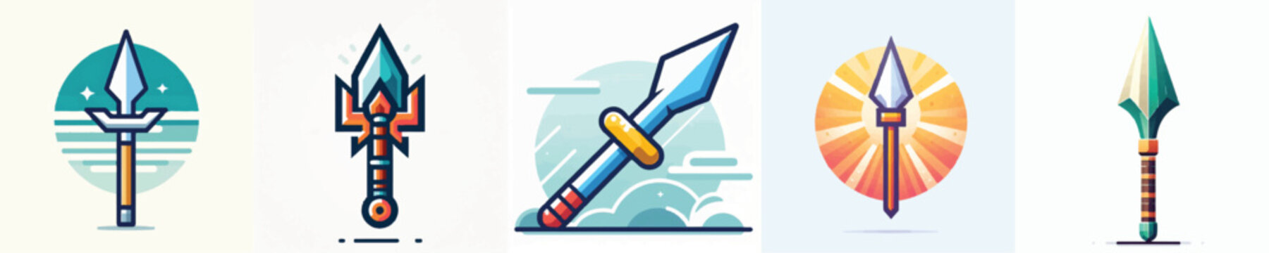 vector of a spear
