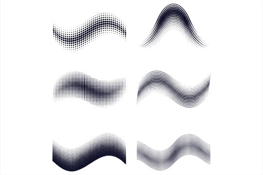 Abstract mathematical wave functions and parametric curves in high-contrast monochrome vector design showcasing dynamic sinusoidal patterns for data visualization and scientific illustration