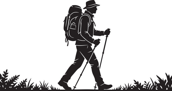 vector illustration of a golf