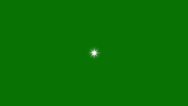 glitter sparkle, magic flash or glitter night motion explosion animated effect, Shimmering ligh green background This high-quality sparkling star4kvideo