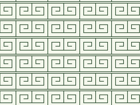 Greek Key Pattern Ancient Classical Border Repeat