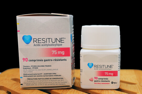 Boite de comprim&eacute;s de Resitune de chez Pfizer