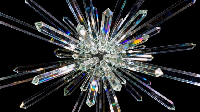 Crystallike geometric structure