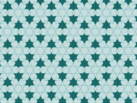 Asanoha Japanese Hemp Leaf Pattern Traditional Geometric Design
